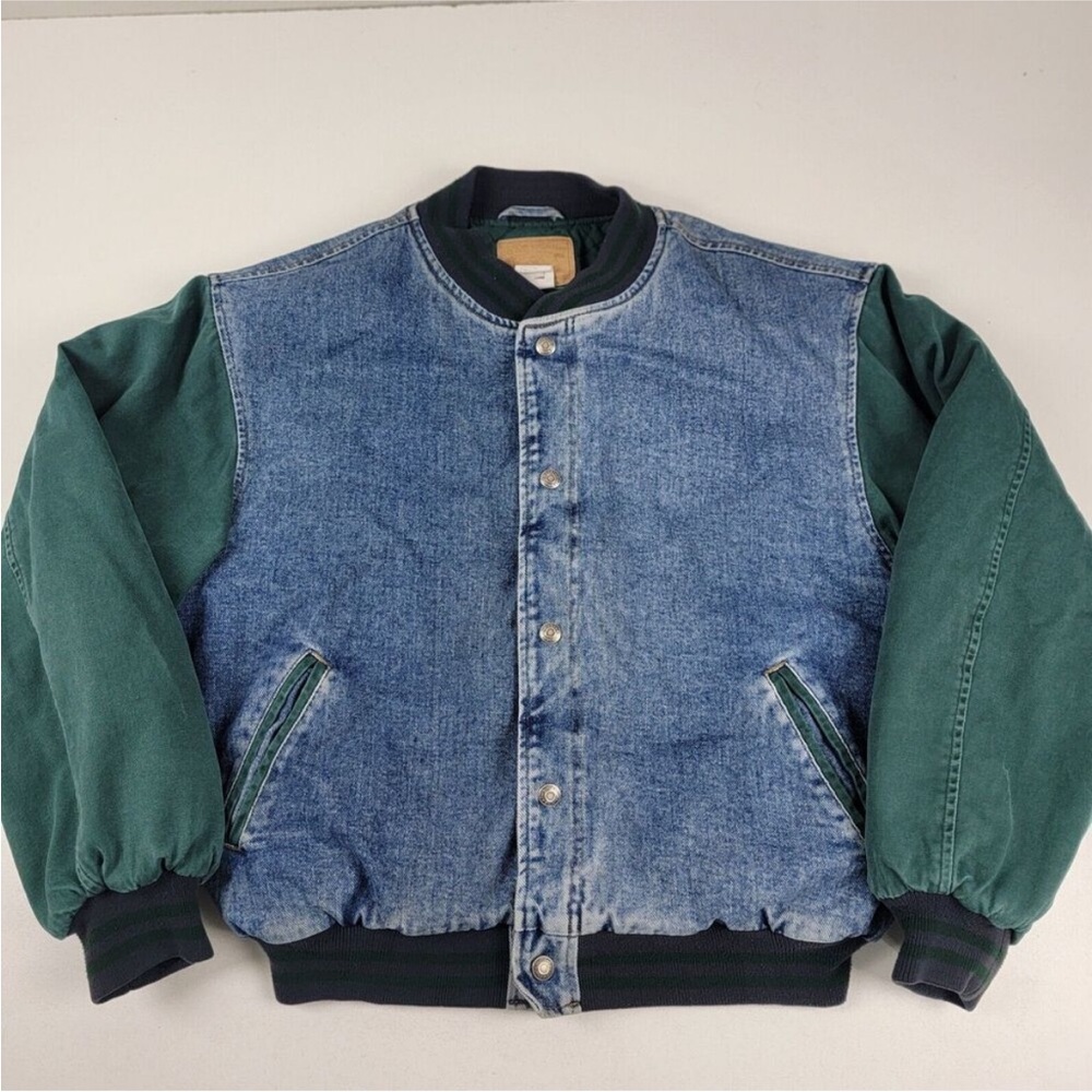 Vintage GAP Blue and Green Denim Jacket